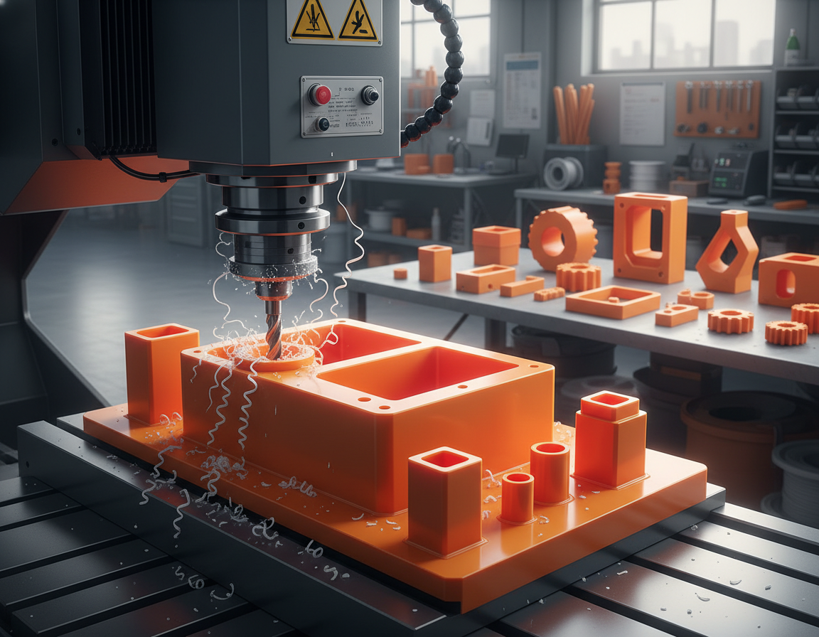 Large-Scale Precision CNC Milling for Industrial Equipment