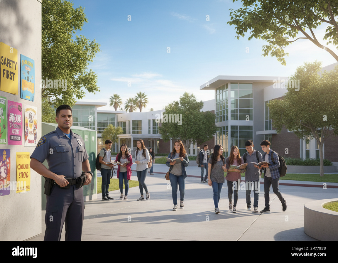 Student Involvement in School Security in Los Angeles District