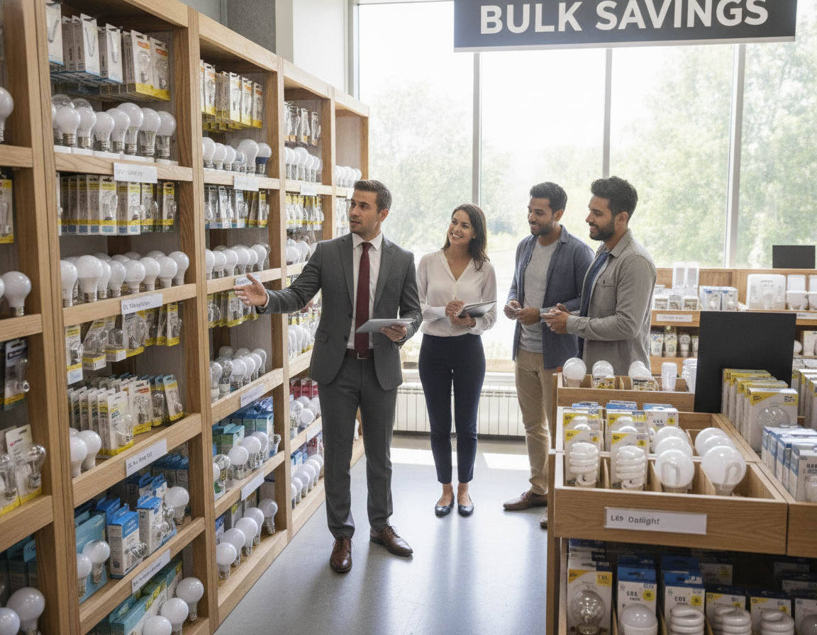 The Environmental and Financial Benefits When You Bulk Buy Light Bulbs